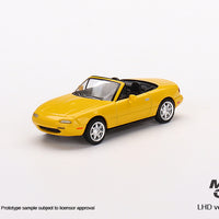 Mini GT - Mazda Miata MX-5 (NA) Sunburst Yellow