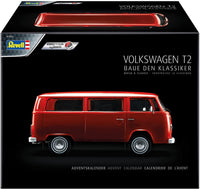 
              Revell - Julkalender Volkswagen VW T2 buss med Easy-Click-system och tillbehör - röd 1:24
            