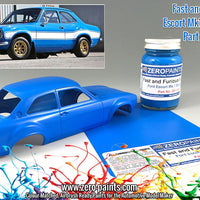 ZeroPaints UK - Fast and Furious 6 Ford Escort Mk 1 Blue Paint 60ml