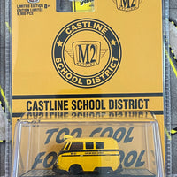 M2 Machines - 1960 VW Delivery Van - School Bus Yellow