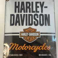 TAC Signs - Harley Davidson Motorcycles