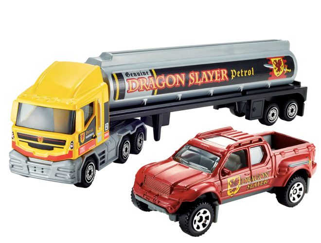 Matchbox Convoys - MBX Cabover & Tanker - Badlander