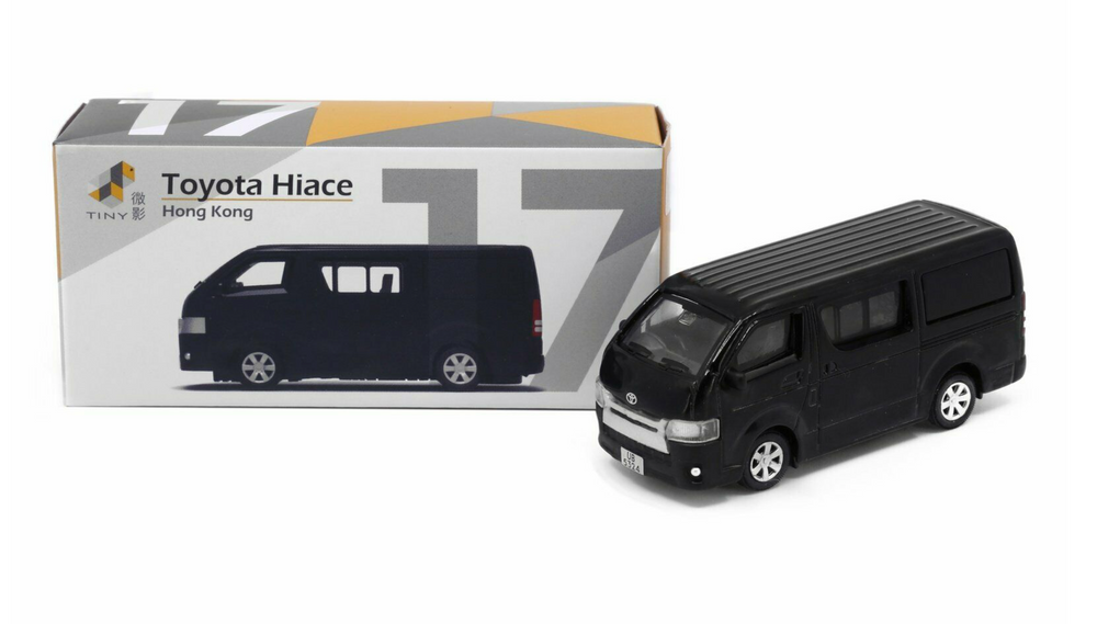 TINY City HK - Toyota Hiace Van - black