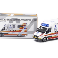 TINY City HK - MERCEDES-BENZ Sprinter HKFSD Ambulance (A186)