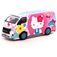 Tarmac Works - Toyota Hiace Widebody Tarmac Works X Hello Kitty Capsule Summer Festival
