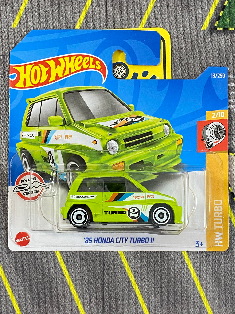 Hot Wheels - ’85 Honda City Turbo II - green
